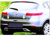 Renault Megane 3 Krom Bagaj Alt Çıtası 2010-2016 P. Çelik (HB)