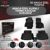 Renault Megane 3 Paspas 2009 2015 Arası 3d Havuzlu Wöller Paspas