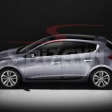 Renault Megane 3 Sensörlü 2010 2016 4 Kapı Krom Kapı Kolu