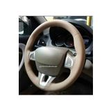 Renault Megane 3 Uyumlu Dikme Deri Direksiyon Kilifi Esnek Kokusuz Bej Renk