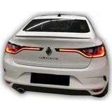 Renault Megane 4 2012-2019 Sedan İnce Model Spoiler (Plastik) (Boyasız)