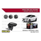 Renault Megane 4 2016- Kol Dayama Kolçak Geçmeli Abs Siyah