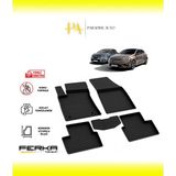 Renault Megane 4 2016 ve Üstü 4d Havuzlu Paspas - Siyah