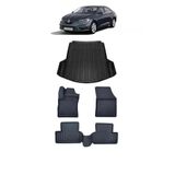 Renault Megane 4 2026 Model İle Uyumlu 5D Premium Ekstra Havuzlu Paspas Ve Bagaj Havuzu Set