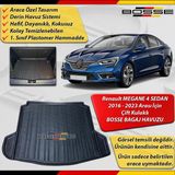 Renault Megane 4 Bagaj Havuzu Sedan Çift Kulak 2016 2023 Arası BOSSE - Siyah