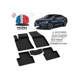 Renault Megane 4 Ferrous 4d Havuzlu Kauçuk Paspas 2019 - Siyah