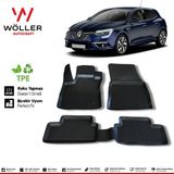 Renault Megane 4 Paspas Hatchback 2016 2021 Arası 3d Havuzlu Wöller Paspas