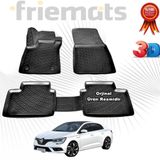 Renault MEGANE 4 SD 3D Havuzlu Paspas 2016 Sonrası Siyah 4 Parça Friemats