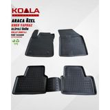 Renault Megane 4 Sedan Uyumlu 3D Havuzlu Paspas - Siyah