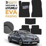 Renault Megane 4 Uyumlu Hücreli Premium Eva Paspas Seti - Siyah