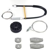 Renault Megane Mk1 1996-2003 Cabrio Convertible 7700848450 İçin Elektrikli Arka Sol Cam Kriko Seti