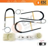 Renault Megane Mk2 2002-2008 4/5 Kapi 8201010925 Icin On Sag Kapi Cam Kriko Tamir Seti