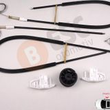 Renault Megane Mk2 2002-2009 3-Kapı Hb Coupe 8200325137 İçin Elektrikli Sağ Cam Kriko Tamir Seti