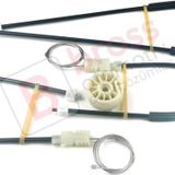 Renault Megane Mk2 2002-2009 Cc Cabriolet 8201010931 Icin Elektrikli On Sag Cam Kriko Tamir Seti