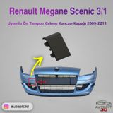Renault Megane Scenic 3/1 2009-2011 Uyumlu Ön Tampon Çeki Demiri Kapağı