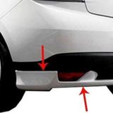 Renault Megane Uyumlu 3 Arka Tampon Altı (3 Kapı) Fiber 2008 Ve Sonrası