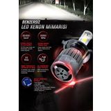 Renault Scenic 1 1999 - 2001 Kısa Far Xenon Led Şimşek Etkili Beyaz H7