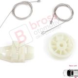 Renault Scenic Mk2 2003-2009 4/5 Kapi 8200118856 Icin Elektrikli Arka Sol Kapi Cam Kriko Tamir Seti