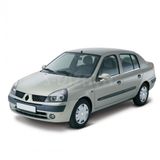 Renault Symbol 1999-2006 4 Parça Krom Cam Çıtası