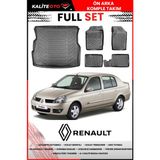 Renault Symbol 2000 Model 4d Bagaj ve Pro Serisi Havuzlu Paspas Takımı - Siyah