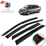 Renault Symbol 2009-2012 Mugen Cam Rüzgarlığı