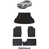 Renault Symbol 2010 Model 5d Premium Ekstra Havuzlu Paspas ve Bagaj Havuzu Set - Siyah