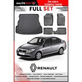 Renault Symbol 2011 Model 4d Bagaj ve Pro Serisi Havuzlu Paspas Takımı - Siyah