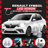 Renault Symbol 2013-2021 Uzun Far Uyumlu Şimşek Etkili Led Xenon Performance Series H7
