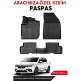 Renault Symbol 2021 Model Araca Özel Havuzlu Paspas Takım - Siyah