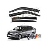 Renault Symbol Clio 2008-2012 Cam Rüzgarlığı 4lü