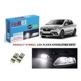 Renault Symbol LED Plaka Aydınlatma Ampul Seti FEMEX Parlak Beyaz