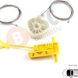 Renault Trafic Mk2 Vivaro Primastar 2001-2015 7700311820 İçin Elektrikli Ön Sol Cam Kriko Tamir Seti