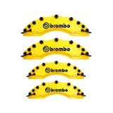 Renault Uyumlu Brembo Sarı Kaliper Kapağı 4 Parça Ön Arka Set