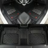 Renault Uyumlu Megane 3 Havuzlu Universal Paspas Krom Karbon Parça