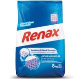 Renax 8 kg Beyaz ve Renkliler İçin Toz Deterjan