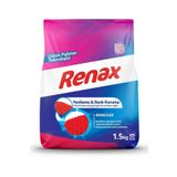 Renax Çamaşır Makinesi Deterjanı Renkliler 1,5 Kg