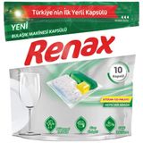Renax Hepsi Bir Arada 10'lu Bulaşık Makinesi Kapsülü
