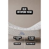 RENAZZO BLUE Full Ortopedik Multi Spring Yaylı Yatak - 26 cm Yükseklik - Çift Taraflı Kullanım