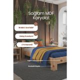 Renazzo Letto Tek Kişilik MDF Karyola