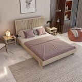 Renazzo Mobilya Alaz Model Vernikli Çam Ahşap Dikey 90x200 cm Karyola