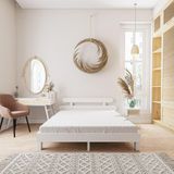 Renazzo Mobilya Damla Model 180x200 cm Beyaz Renk Çam Ahşap Karyola