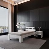 Renazzo Mobilya Lotus Mdf Karyola | Kolay Kurulum - Beyaz - 180 x 200 cm