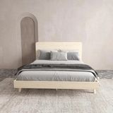 Renazzo Mobilya Soft Wood Model Masif Ahşap Karyola Kolay Kurulum Fırınlanmış İthal Sibirya Çamı 120x200 Yatak Uyumlu - Doğal Renk - 120 x 200 cm