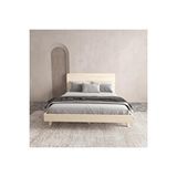 Renazzo Mobilya Soft Wood Model Masif Ahşap Karyola Kolay Kurulum Fırınlanmış İthal Sibirya Çamı 90x200 Yatak Uyumlu Doğal
