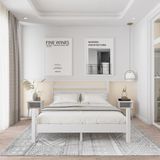 Renazzo Mobilya Urban Model 100x200 cm Beyaz Çam Ahşap Karyola