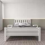 Renazzo Shark Mdf Karyola - Beyaz - Antrasit - 150x200