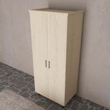 Renazzo Softwood Vernik Kapaklı Gardırop - 6 Kapak - Çam