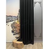 rendecioğlutekstil Fon Perde Blackout Karartma Işık Ve Isı Engelleme Özelliği 100 x 270 Siyah
