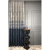 rendecioğlutekstil Fon Perde Dijital Baskı Pano Fonluk Liva Fabric 80 x 270 Lacivert