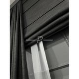 rendecioğlutekstil Katlamalı Keten Balckout Perde 3 Renk Seçeneği 90 x 270 koyu gri